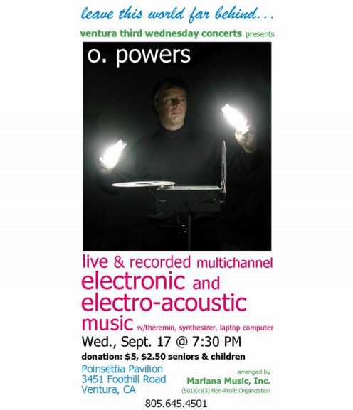 The flyer for Spet 17, 2003